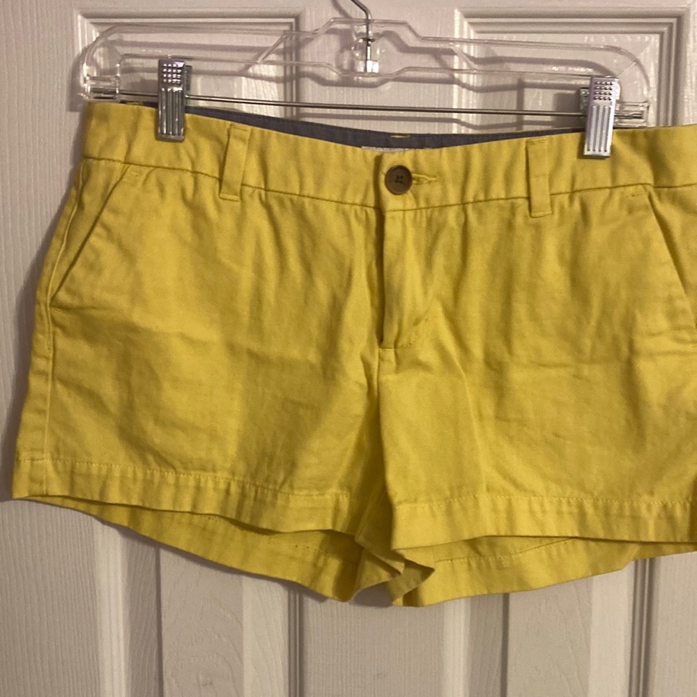 Yellow shorts (3 inch inseam)